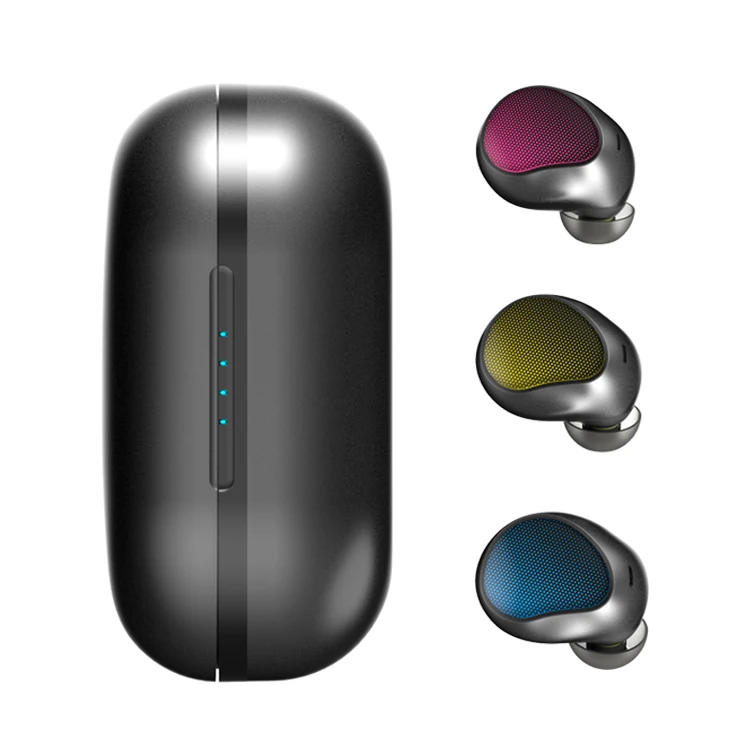 

2019 hot auriculares manos libres beat wireless 5.0 headphone mobile earphone logo headphone, Blue yellow pink gray