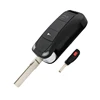 Offer 2+1 3 button with panic car remote flip key shell for Porsche Cayenne