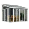 Prefabricated Factory Thermal-break Soundproof Windproof Waterproof AS2047 Conservatory Glass Greenhouse