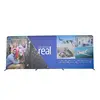 Aluminum trade show backdrop stand straight trade show booth tension fabric pop up display