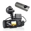 X3000 Dash Cam , Double Cam Car Camera Auto Driving Event Data Recorder R300 with GPS