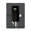 A4 A5 A6 planner custom diary notebook printing business gift set journal with power bank pu leather notebook with usb