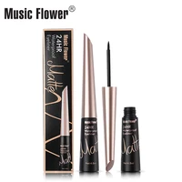 

Hot Selling Wholesale Music Flower Glitter Waterproof Makeup Eye Liner Pen Longlasting Quick dry Liquid Matte Eyeliner Pencil