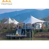 Membrane structure hotel canopy tent for sale ,glamping tent luxury hotel