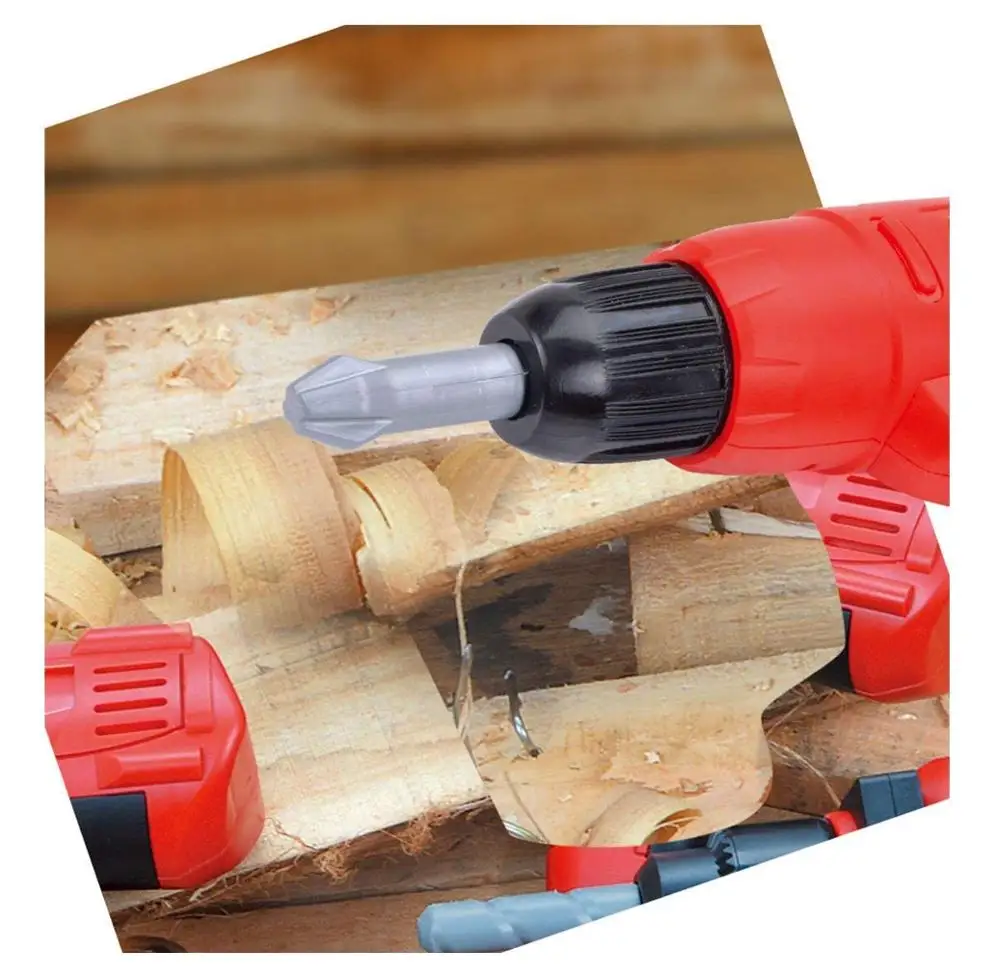 
Power Tools Mini Toy Drill Set 3 Drill Bits 