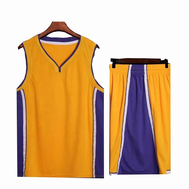 

2019 China Wholesale Uniform American Basketball Jersey Shorts Set, Any color is available