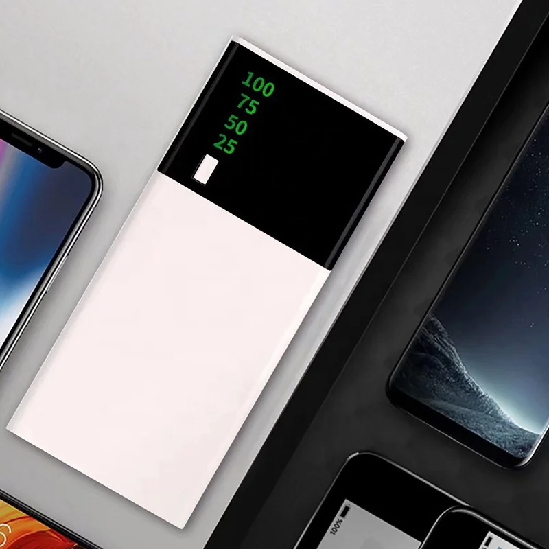 
New Product Portable Power Source Power Bank 10000mah Digital Display Cell Phone Charger 