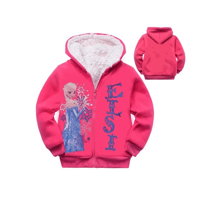 

New arrival Winter Casual Children Kids Girls Jackets Coat Full Sleeve Teenager Girl Coat With Hooded Thick Clothing
