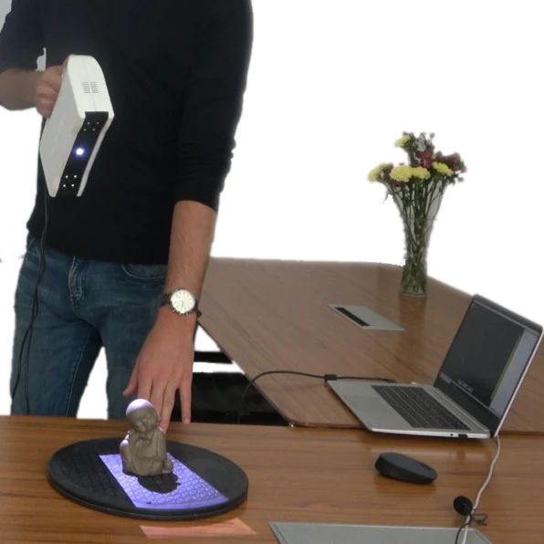 

Handheld 3D Scanner for 5-500cm Size High Resolution 0.04mm Accuracy