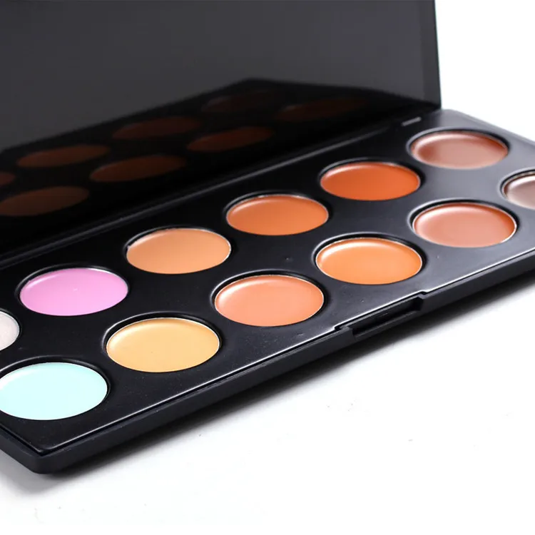 

Wholesale Popular High Quality Concealer Palette Private Label Waterproof 12 Colors Concealer Makeup