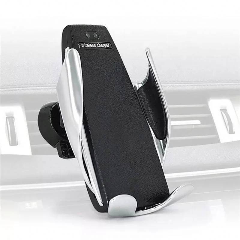 

2019 New Trending QI Infrared Induction Car Holder 10W Full Automatic Fast Wireless Charger Mount