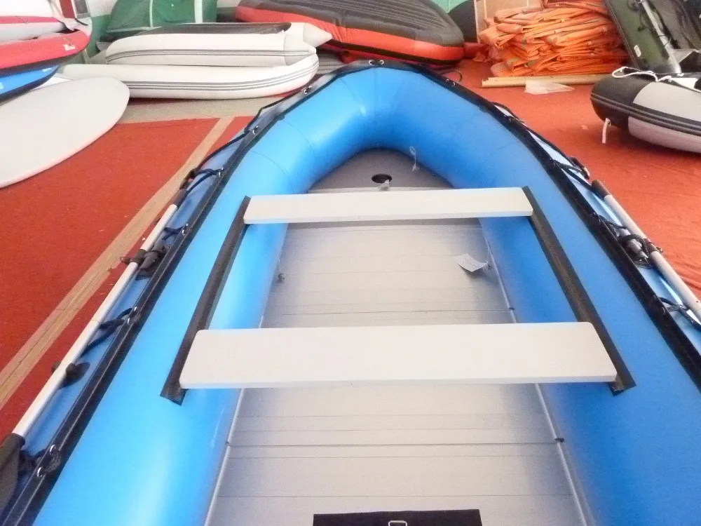 Blue Zodiac Plastic Floding Boats Asa320 Aluminum Floor Inflatable
