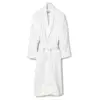 custom bathrobe cotton terry/velour waffle for hotel spa kimono/shawl collar plain unisex bathrobe replacement bathrobe belts