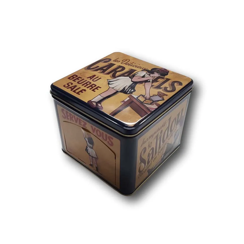 
New Style Printing Aluminum Square Cake Carousel Tin 