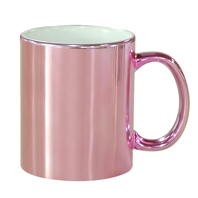 

Customizable sublimate ceramic coffee blanks sublimation mug color mugs gold supplier wholesale