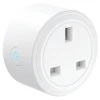 2019 Tuya CE Rohs Alexa Compatible oem design wifi smart plug UK meter plug