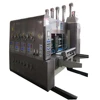 computer full-automatic high speed double color printing slotting and die-cutting machine