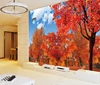 custom home decor Modern nature Maple Leaf forest landscape wallpaper for TV background wall