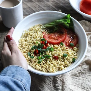 Image of TaiYuanMei Hot selling Restaurants Ramen Bowls Wholesale White bowl Custom Melamine soup Plastic noodle bowls