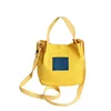 Fashion Simple Design City Girls Womens Reusable Small Canvas Tote Bag with Sling Shoulder Strap Customize Logo