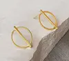 Factory Wholesale Stainless Steel Open Circle Earrings,Fashion Jewelry,Gift for Women.
