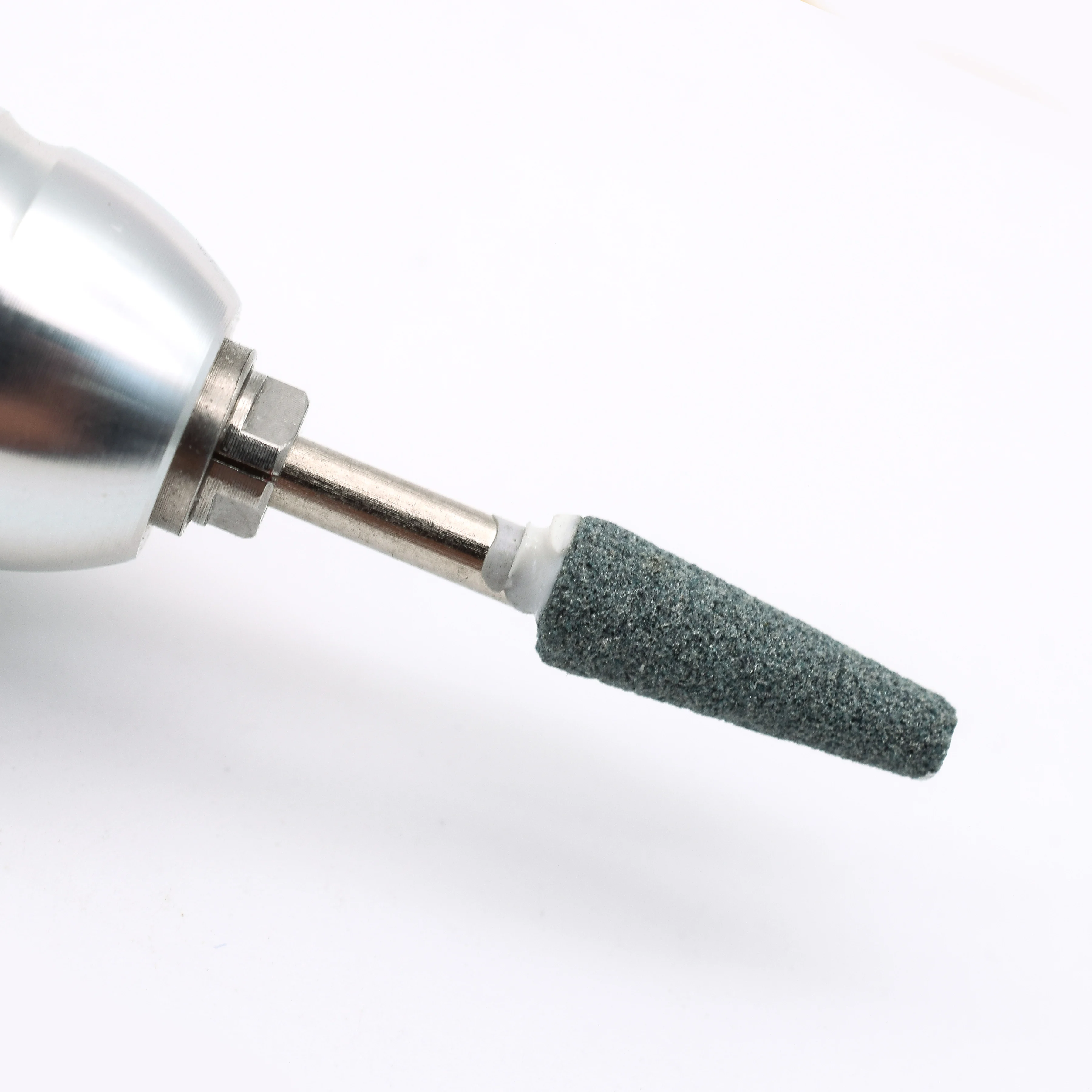 

Manicure Cone Pointed Ceramic Corundum Nail Drill Bits Milling Cutter, Green pink blue white