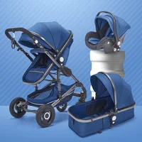 

2019 Travel system luxury folding newborn pram stroller baby carriage
