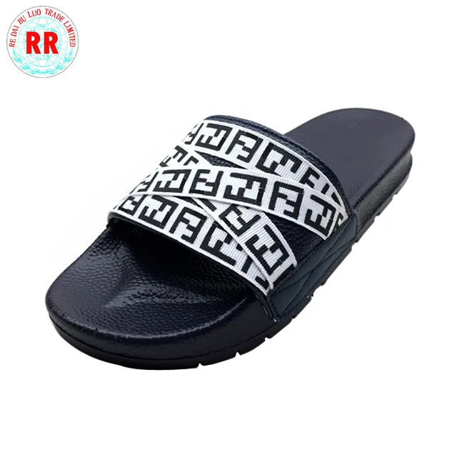 

Custom Logo Slide Sandal Wholesale Chinese Unisex Leather House Eva Rubber Slipper For Men, Red/black/green/bule/any colour