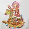 Russian style New custom Christmas tree wall hanging large gift Trojan craft outdoor Merry ornaments decorations