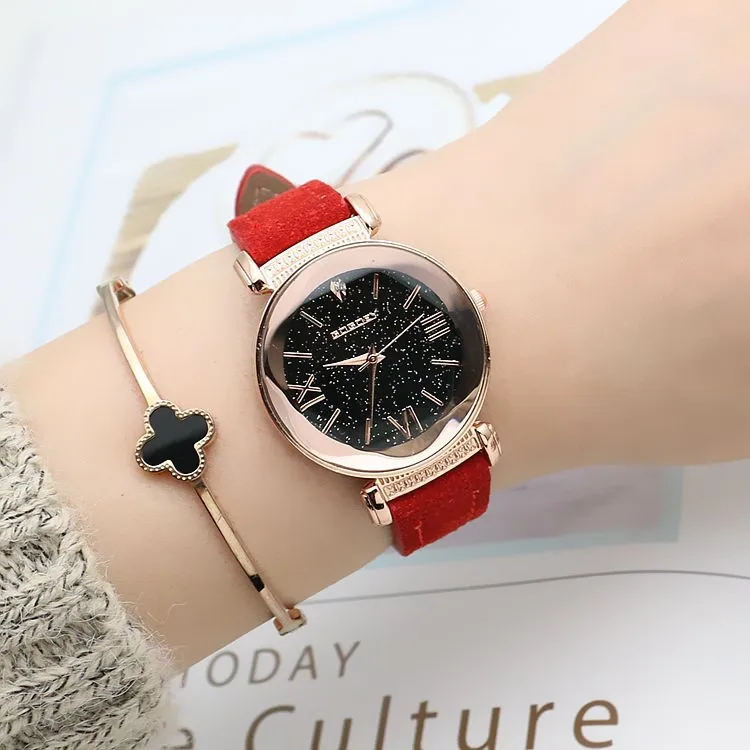 

New Fashion Gogoey Brand Rose Gold Leather Watches Women Ladies Casual Dress Quartz Wristwatch Reloj Mujer Go4417
