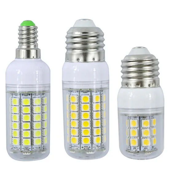 smd 5050 e27 corn led light bulb 10w warm white ballast compact led corn light 12v 230v 110v