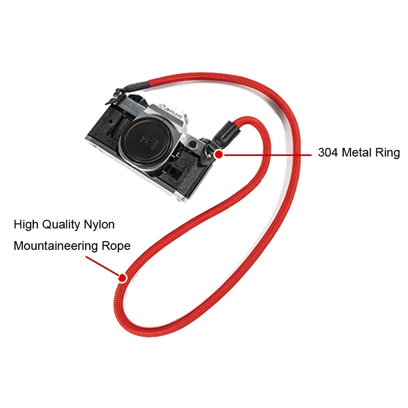 
Manufacturer Nylon Rope Shoulder Custom Neck DSLR Camera Strap 