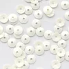 0927W white spangle sequin 3mm 4mm 5mm hotfix sequins wholesale,loose hotfix sequins