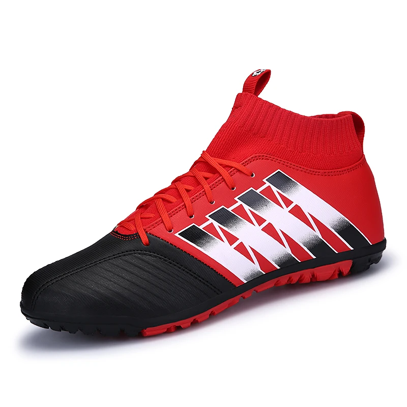 

Chuteira Futebol Fashionable Style Anti-Slippery Men Sport Shoes Football Soccer Boots, Blue;red;orange