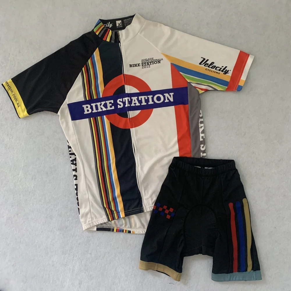 

OEM 100% polyester custom cycling wear, Sublimation printing color
