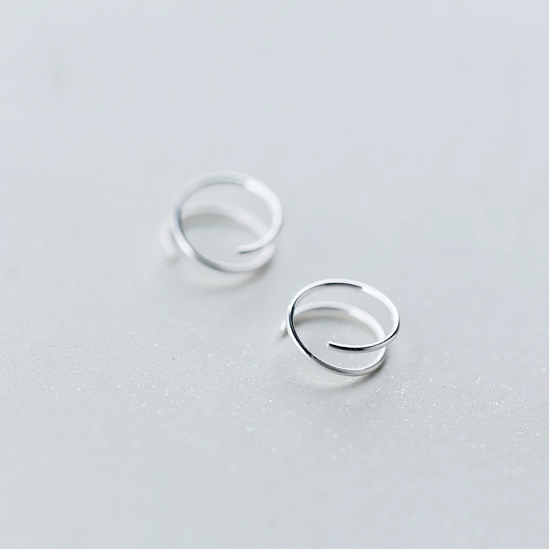 2019 New Fashion Jewelry 925 Sterling Silver Creative Personalized Stud Earring for Women and Girls Gift Jewelry