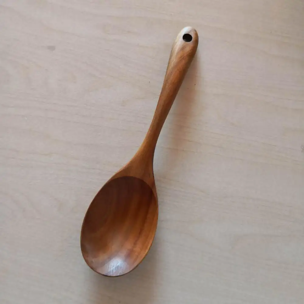 

Teak Solid wood spoon, Natural color