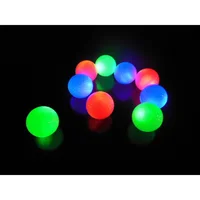 

Wholesale china manufacture custom LED golf ball night ball colorful