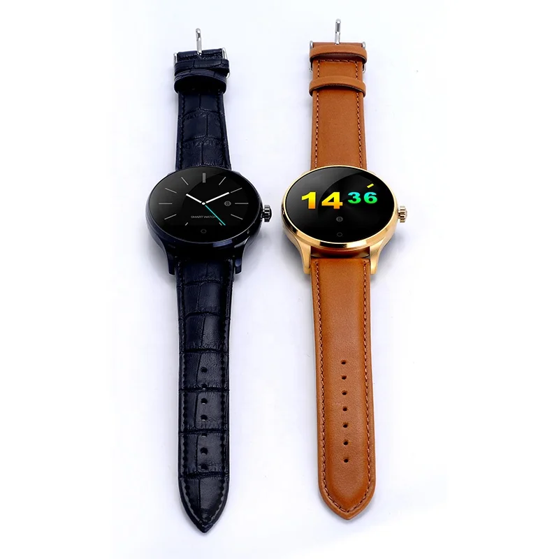 

2019 New Smartwatch K88H Smart watch for IOS & Android Phone inteligente smartphone watch From Vidhon, Black;white;coffee;champagne