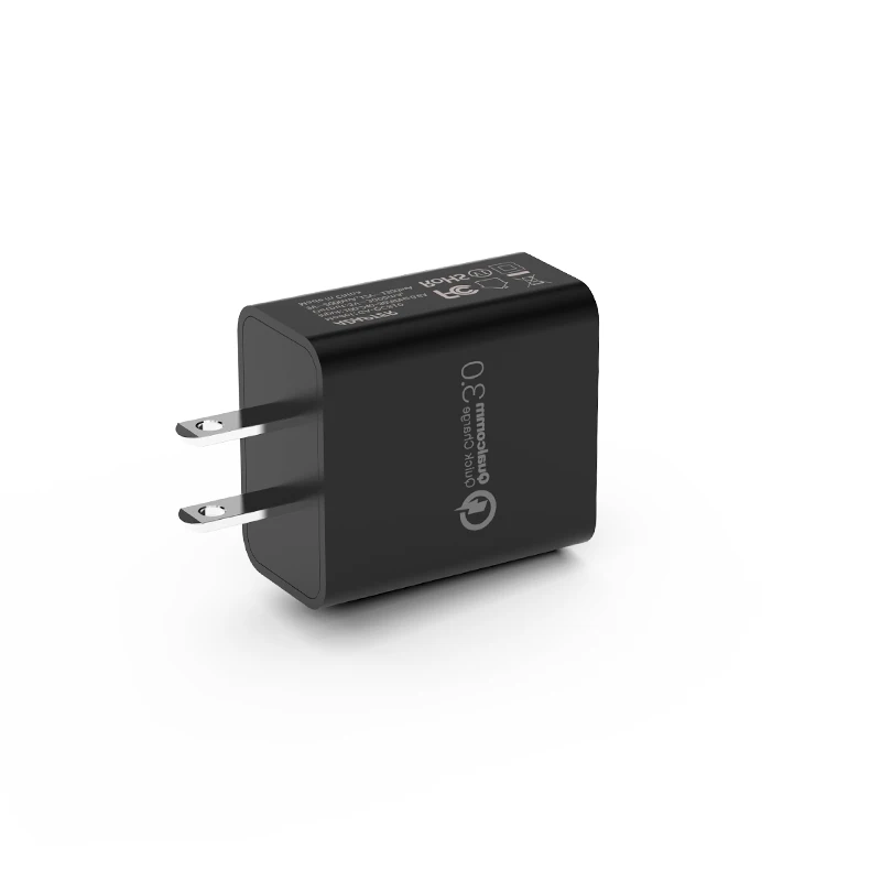 
QC3.0 American standard quick charger UL FCC certified US 5v3a 9v2a mobile phone charger USB wall charger 