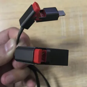 Zinc Alloy Double Repairable USB Phone Cable 1.5m
