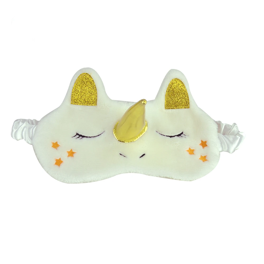 

sample cost for Top Quality Manufacture Sleeping Mask animal cartoon 3D sleep mask, White;as picture