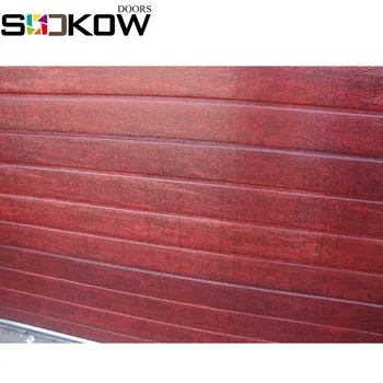 Mahogany Wood Garage Door Panel Sandwich Panel Garage Door