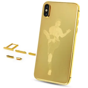 Callancity factory supply OEM gold plated case for iPhone X,XR,XS MAS,8,8plus