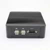 Fanless Mini PC Win10 Celeron J1900 Dual LAN port(RJ-45) VGA HD 4COM Light weight Small Desktop CPU HTPC