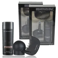 

3pcs/lot 27.5g Toppik Hair Building Fibers Set + Spray Applicator + Hairline Optimizer Hair Perfecting Tool Kit