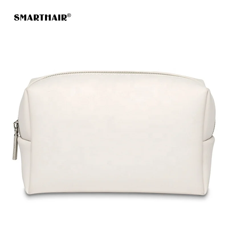 
Custom Printed Transparent Makeup PU PVC Bag Color Half White Clear Cosmetic Bag EVA Travel Pouch Make Up OEM Waterproof Bag 