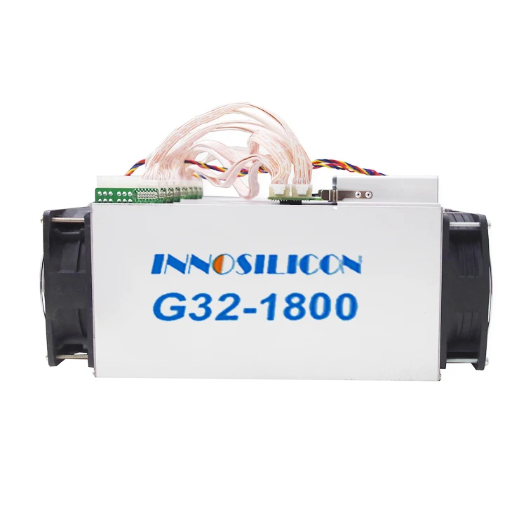 

G32-1800 from Innosilicon mining 2 algorithms Cuckatoo31+ 328GPS 1800W, N/a