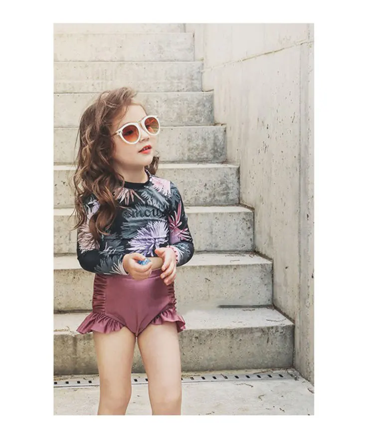 

2019 new custom cool girl two-piece swimsuit, Picture