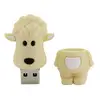 Animal Series Sheep Cow Tiger Shape USB 2.0 Flash Pen Drive Personalizado Memory Stick Jump Drive Cartoon Thumb Drive U Disk